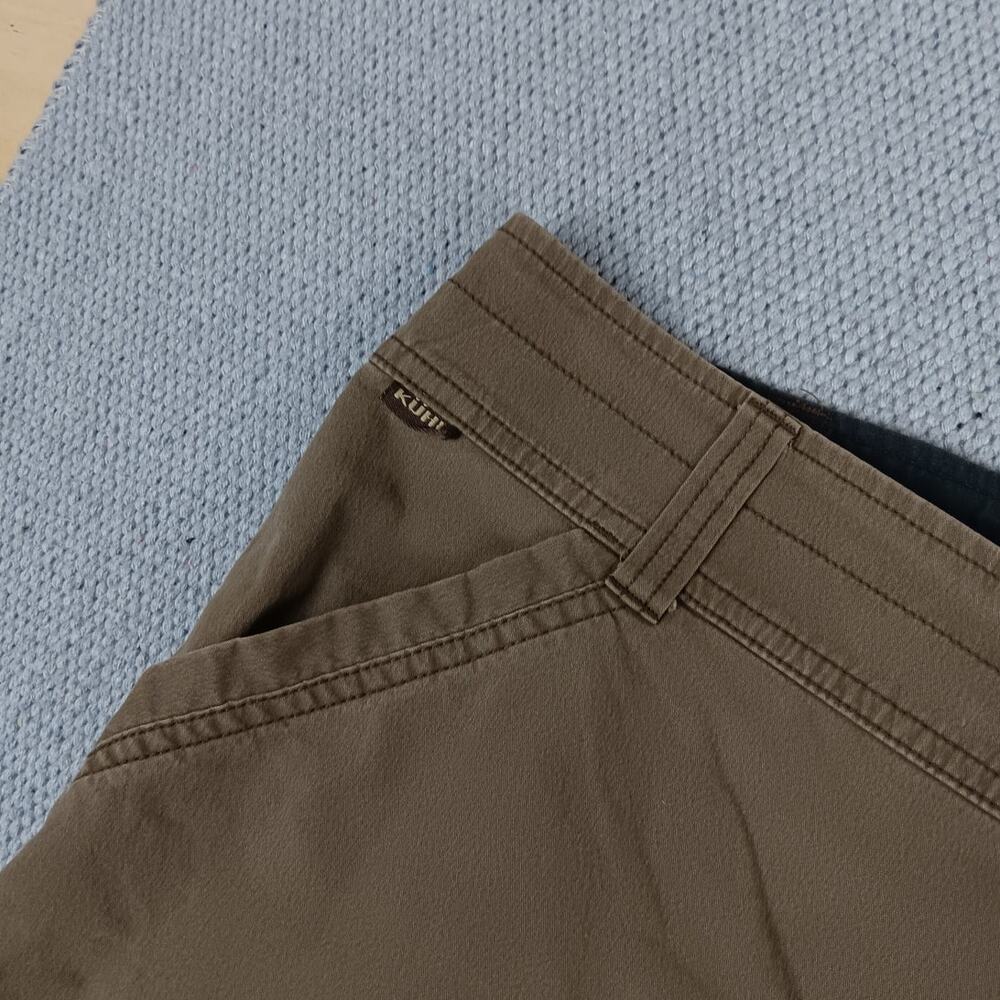 Kuhl Ambush Cargo Shorts Men's 42X12 Driftwood Brown Patina‎ Dye Hiking Outdoor - Picture 4 of 16